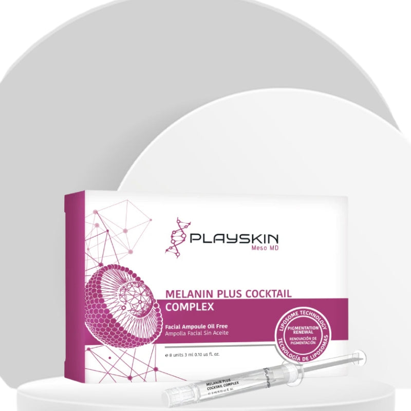 PLAY SKIN Meso MD  Melanin Plus Cocktail Complex  ( Pre- filled Syringes)