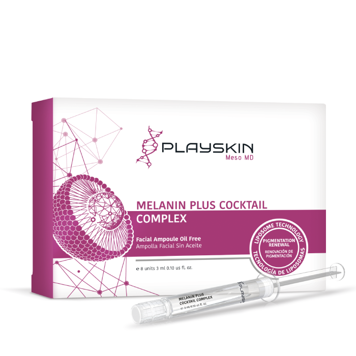 PLAY SKIN Meso MD  Melanin Plus Cocktail Complex  ( Pre- filled Syringes)